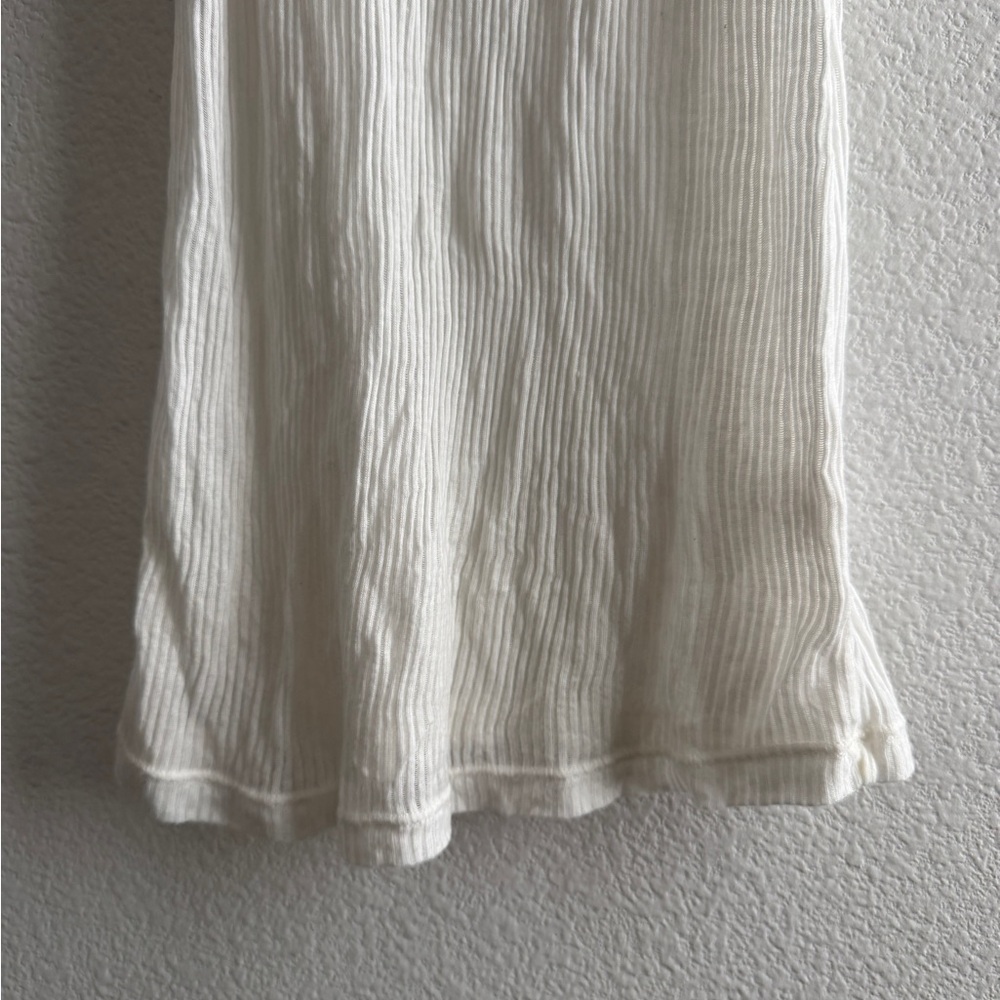 Splended Ribbed Tank with Ruffles NEW NWT - Picture 3 of 10